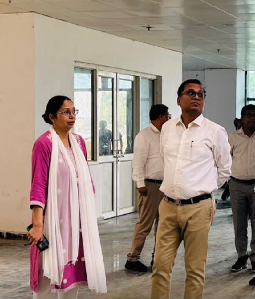District Magistrate Reviews Preparations for International Yoga Day Inaugural Event
