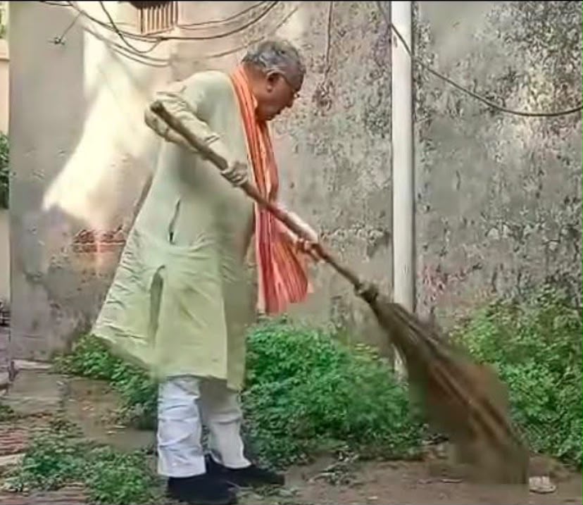 Finance minister launched Cleanliness drive