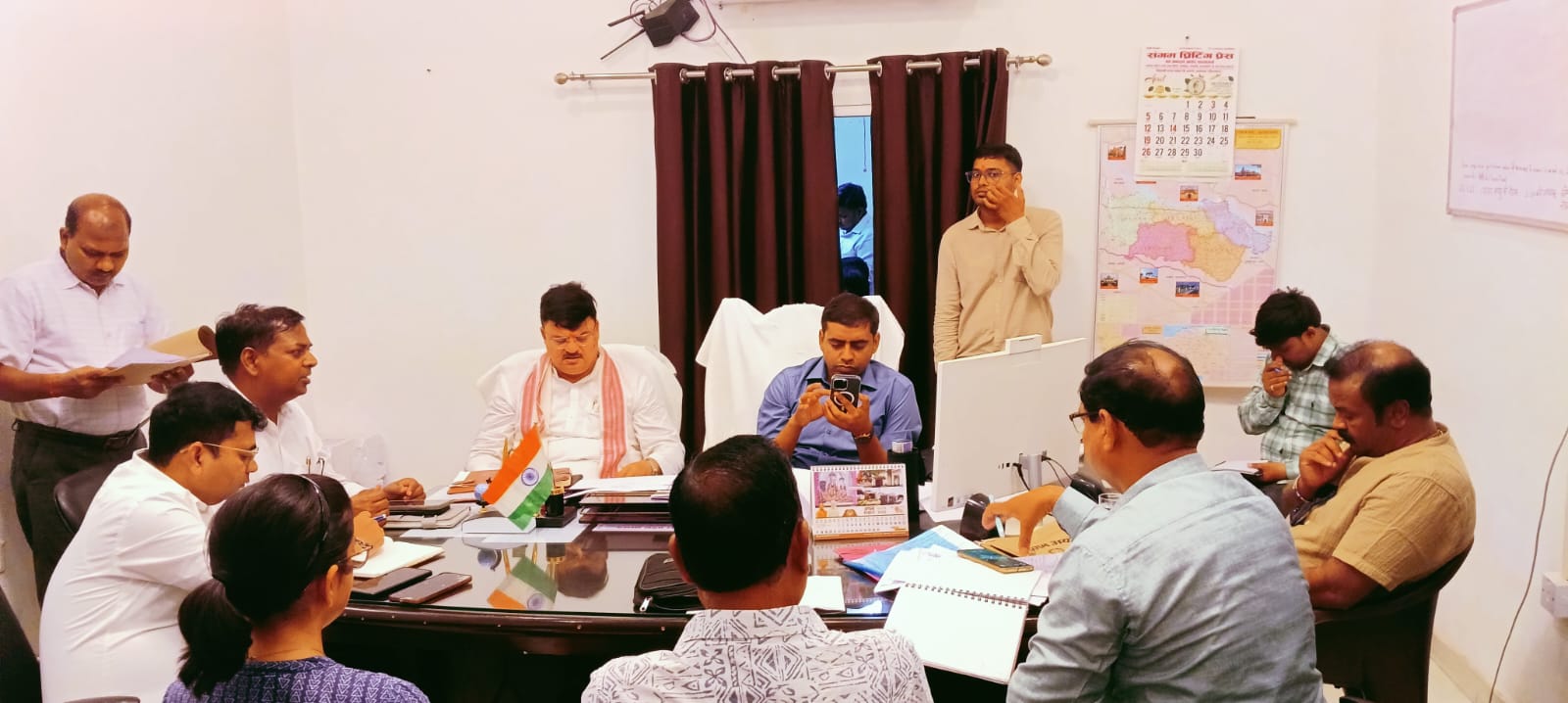 अयोध्या।नगर में जलभराव हुआ तो सफाई एजेंसी होगी जवाबदेह: त्रिपाठी