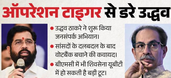 ऑपरेशन टाइगर- शिवसेना सिर्फ एक ही हो सकती है’, ऑपरेशन टाइगर विवाद के बीच जनता की अदालत में पहुंचे उद्धव