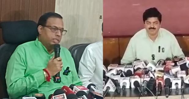 बदरीनाथ चढ़ावा प्रकरण- गोदियाल-द्विवेदी में चले शब्दों के बाण, एक दूसरे को दे डाली खुली बहस की चुनौती