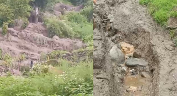 ज्योतिर्मठ के किमाणा में भारी बारिश के चलते गांव में घुसा मलबा, बढ़ा खतरा, प्रशासनिक टीम रवाना
