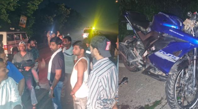 रुड़की- दर्दनाक हादसा: कांवड़ पटरी पर चार बाइकों की आमने-सामने भिड़ंत, 3 की मौत, छह घायल