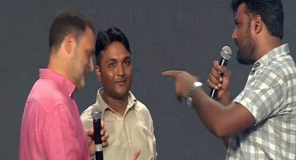 प्रयागराज में राहुल गांधी का छात्रों से संवाद,मोदी, शाह और अडानी ने खत्म किया रोजगार- राहुल