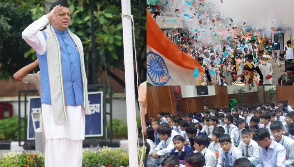 देहरादून- 80वां स्वतंत्रता दिवस- शान से लहराया तिरंगा,CM धामी ने दिलाई राष्ट्रीय एकता की शपथ