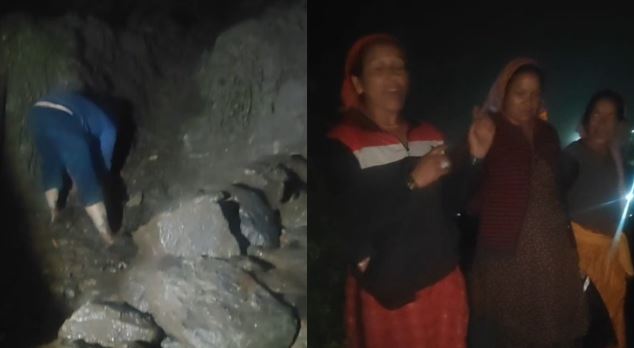 चमोली: भारी बारिश से आफत, किमाणा गांव में देर रात आया पानी और मलबा, दहशत में रातभर जागते रहे ग्रामीण