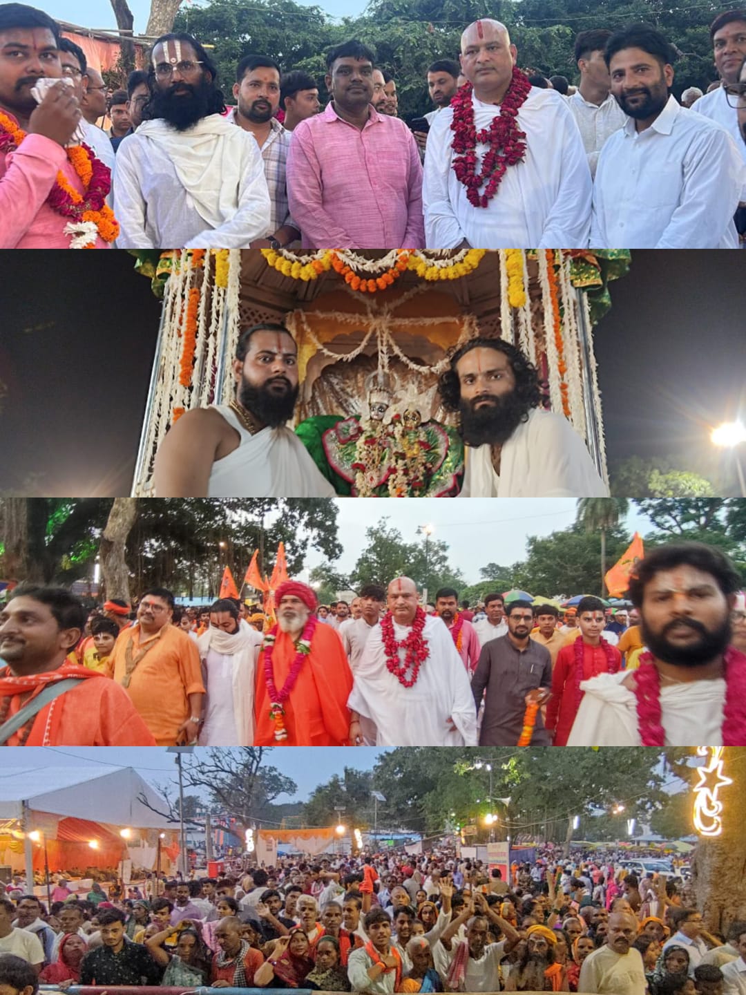 अयोध्या-  मणिपर्वत के झूला मेले में उमड़ा श्रद्धालुओं का सैलाब