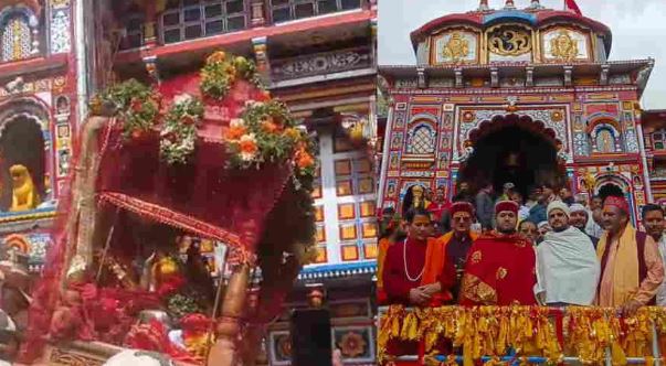 बदरीनाथ धाम- दो दिवसीय नर-नारायण महोत्सव का शुभारंभ, महाभिषेक के बाद जयकारों के साथ निकली डोली यात्रा
