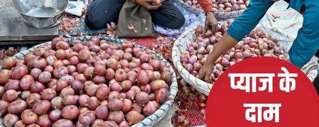कल से ₹35 / किलो मिलेगा प्याज, कांदा एक्सप्रेस आज पहुंचेगी दिल्ली, फिर देश के अन्य हिस्सों में आपूर्ति