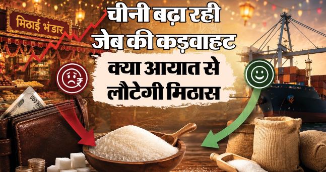 अचानक क्यों महंगी हो रही चीनी? 65 रुपये किलो तक पहुंचा भाव, क्या होगा असर?