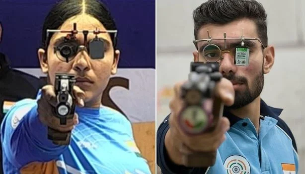 एशियन गेम्स 2026: शूटिंग में भारत का पहला स्वर्ण, 50 मीटर राइफल 3 पोजिशन में मिला रजत,कमलजीत-सुरुचि का कमाल