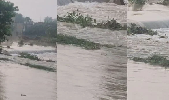 बिहार में गंडक नदी का कहर: तड़के तीन बजे रिंग बांध टूटा, 3 दर्जन गांवों में घुसा बाढ़ का पानी