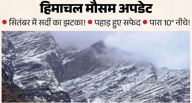 हिमाचल- पहाड़ों पर बर्फ की सफेद चादर, शिमला में चमकी धूप, 10 डिग्री गिरा पारा, जानें..