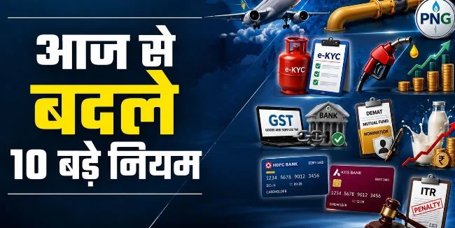1 सितंबर 2026: रसोई, हवाई सफर और बैंकिंग से जुड़े 10 बड़े नियम बदल रहे, क्या जेब पर पड़ने वाला है चौतरफा भार?