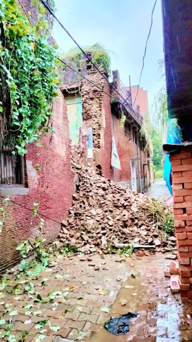 Shahjahanpur records 175mm rain in 24 hours, crops face waterlogging threat