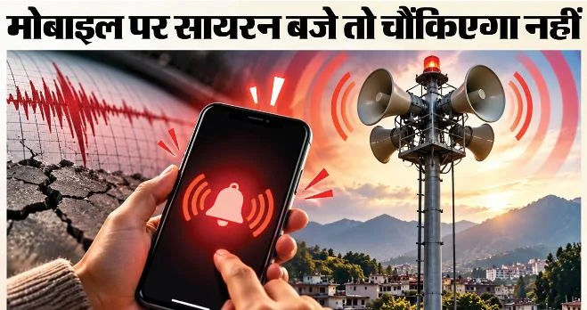 उत्तराखंड- घबराएं नहीं… आज बजेगा भूकंप का सायरन, हर माह की 9 तारीख को किया जाएगा परीक्षण
