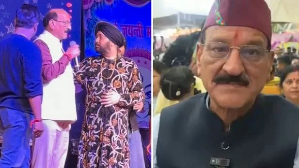 देहरादून- दलेर मेहंदी विवाद: माफी मांगने के सवाल को टाल गए मंत्री उनियाल, बोले- तबीयत खराब थी तो बता देते